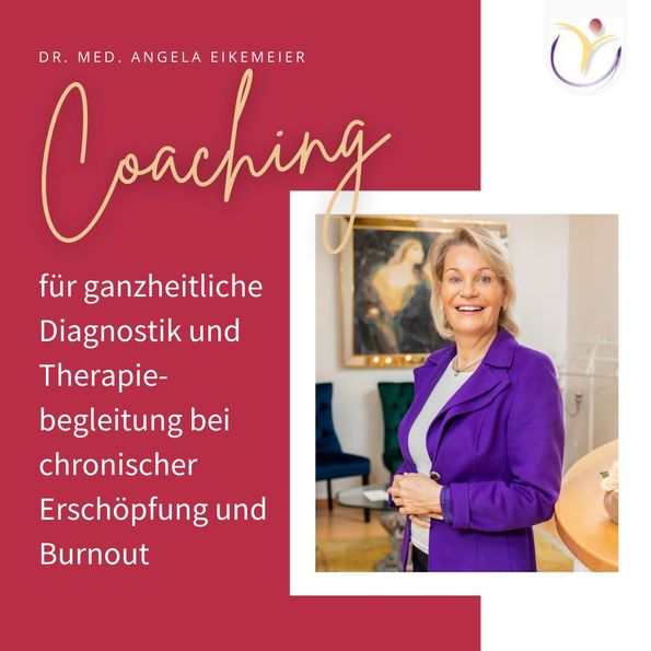 Coaching Frau Dr. med. Angela Eikemeier, Fachärztin für Allgemeinmedizin, Naturheilverfahren, Akupunktur